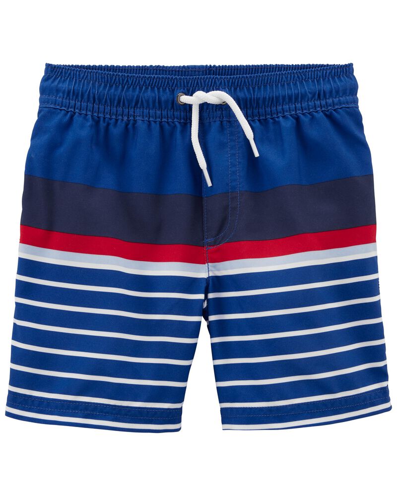 Bailey Swim Shorts | Red Stripe – With Jéan