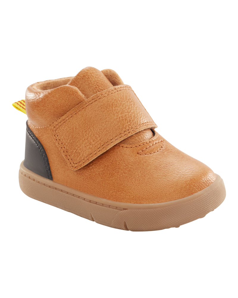  Every Step® First Walker High-Top Boots - Brown, image 1 of 7 slides