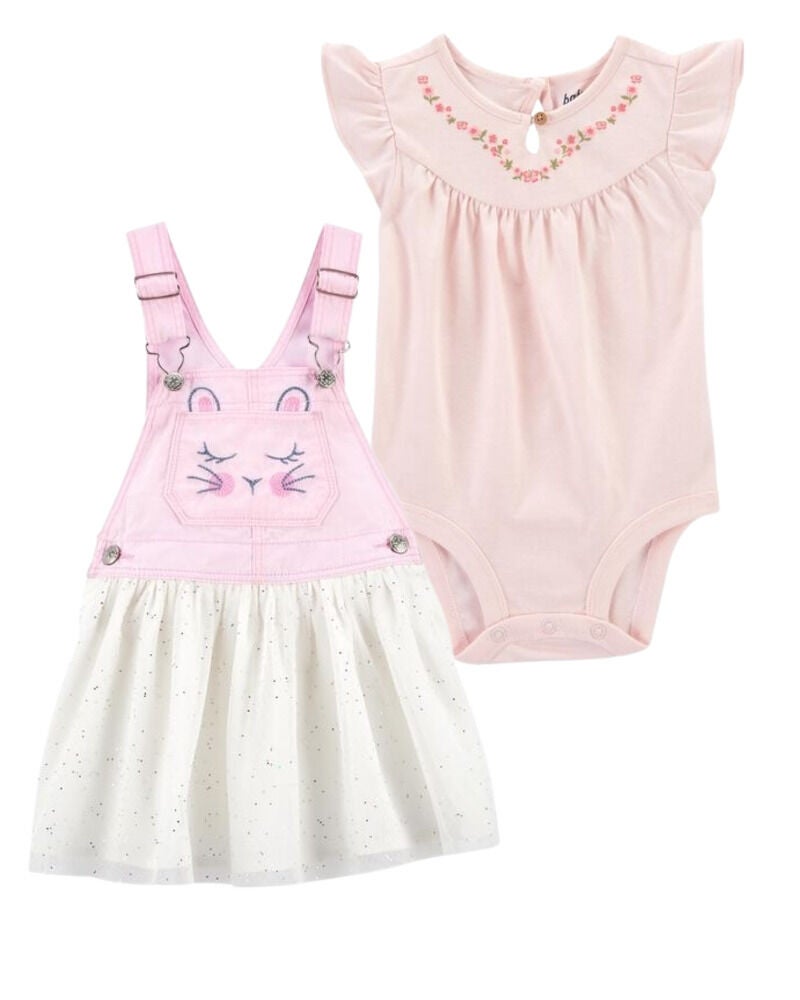 Multi Baby Bodysuit and Jumper Dress Set Carter s Oshkosh Canada