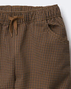 Tout-petit gar&ccedil;on - Pantalon tout-aller &agrave; carreaux - Brun, image 5 sur 5 diapositives