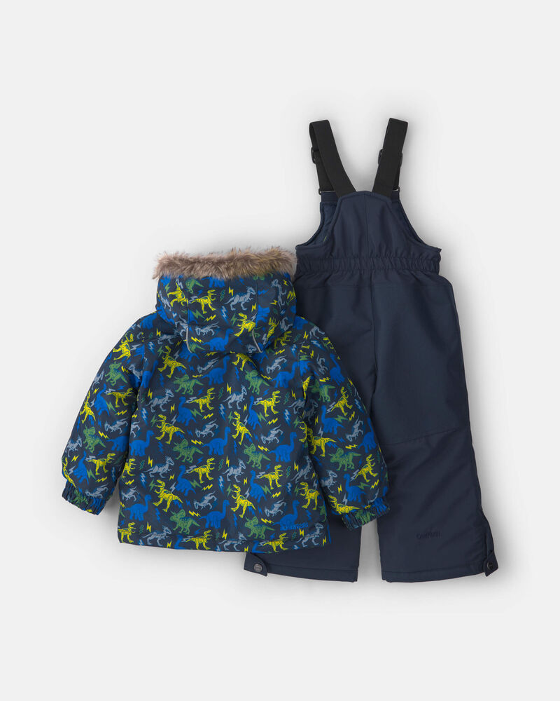Toddler Boy 2 Piece Snowsuit - Royal Blue, image 2 of 13 slides