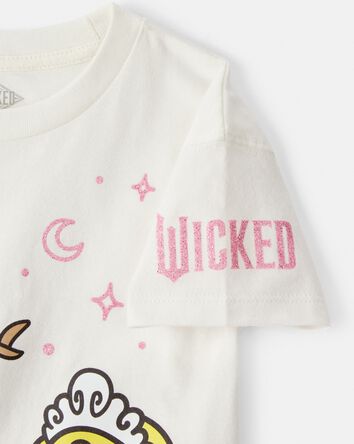 Tout-petit fille - T-shirt à manches courtes imprimé Wicked - Crème, 