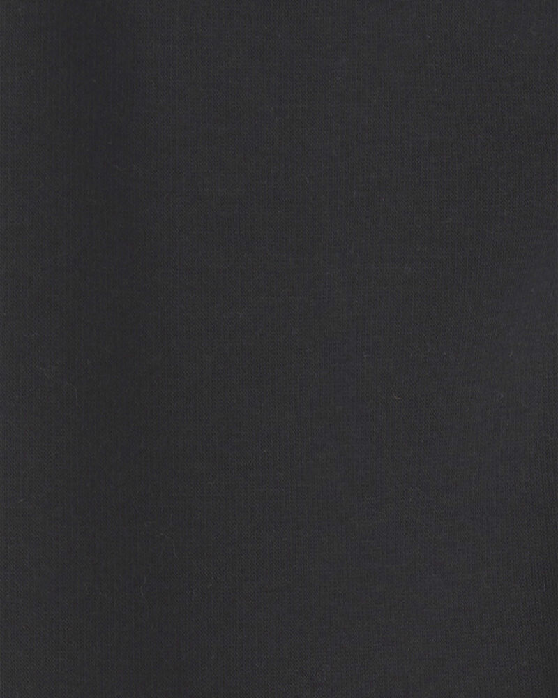 Filles - Legging extensible en molleton &ndash; Noir, image 4 sur 4 diapositives