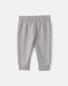 Baby Boy 3-Piece Quilted French Terry Layering Set - Grey, image 2 of 5 slides