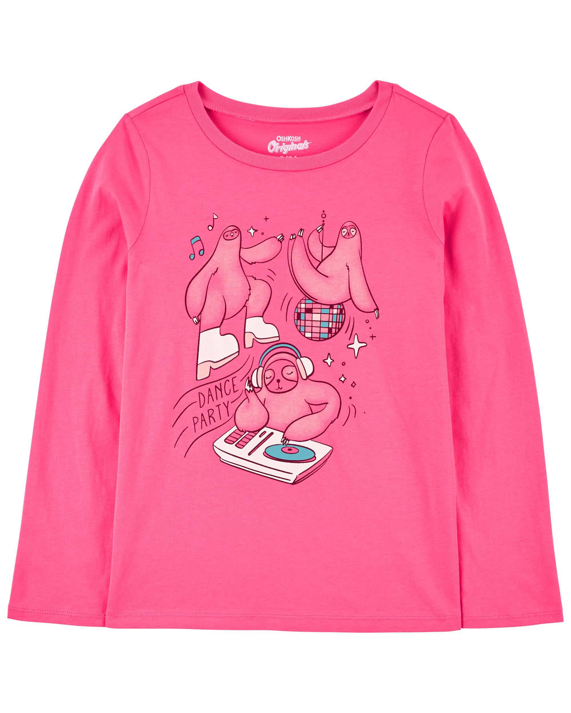 Pink Dance Party Graphic Tee Carter s Oshkosh Canada