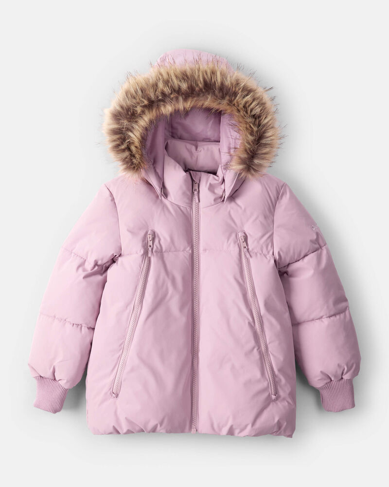 Girls Urban Heavy Weight Jacket - Rosewood, image 1 of 4 slides