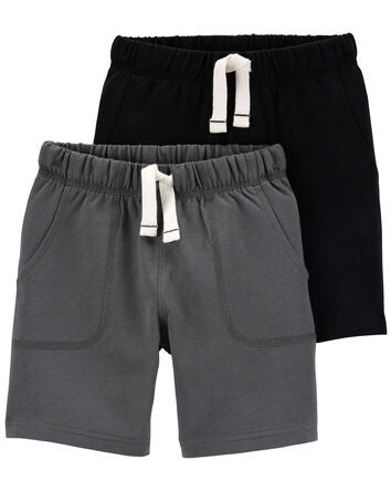 Baby 2-Pack French Terry Shorts, 