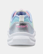 Toddler Girl Metallic Sneakers  - Silver, image 3 of 7 slides