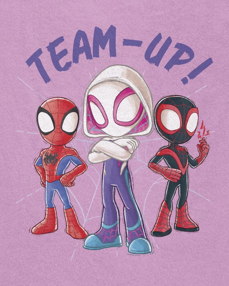 Purple Spidey And Friends Tee