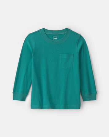 Toddler Boy Long-Sleeve T-Shirt - Green, 