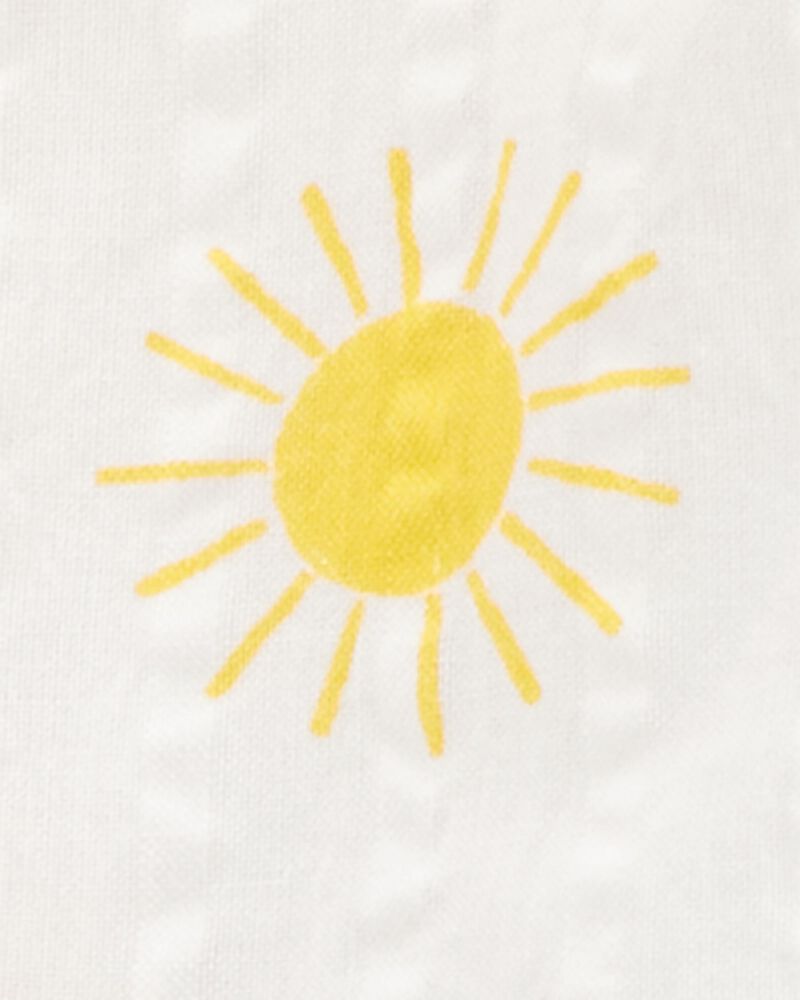 Baby Girl 3-Piece Outfit Set - Yellow/Chambray, image 3 of 5 slides