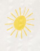 Baby Girl 3-Piece Outfit Set - Yellow/Chambray, image 3 of 5 slides