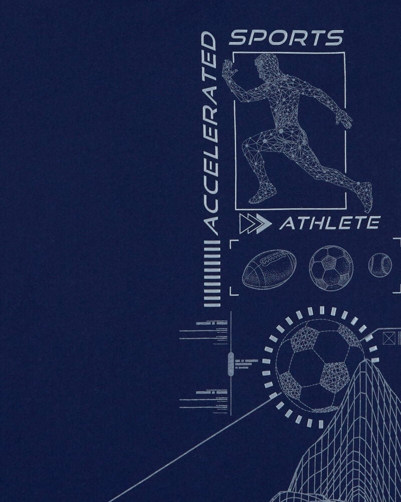 Kid Sports Graphic Tee, image 2 of 3 slides