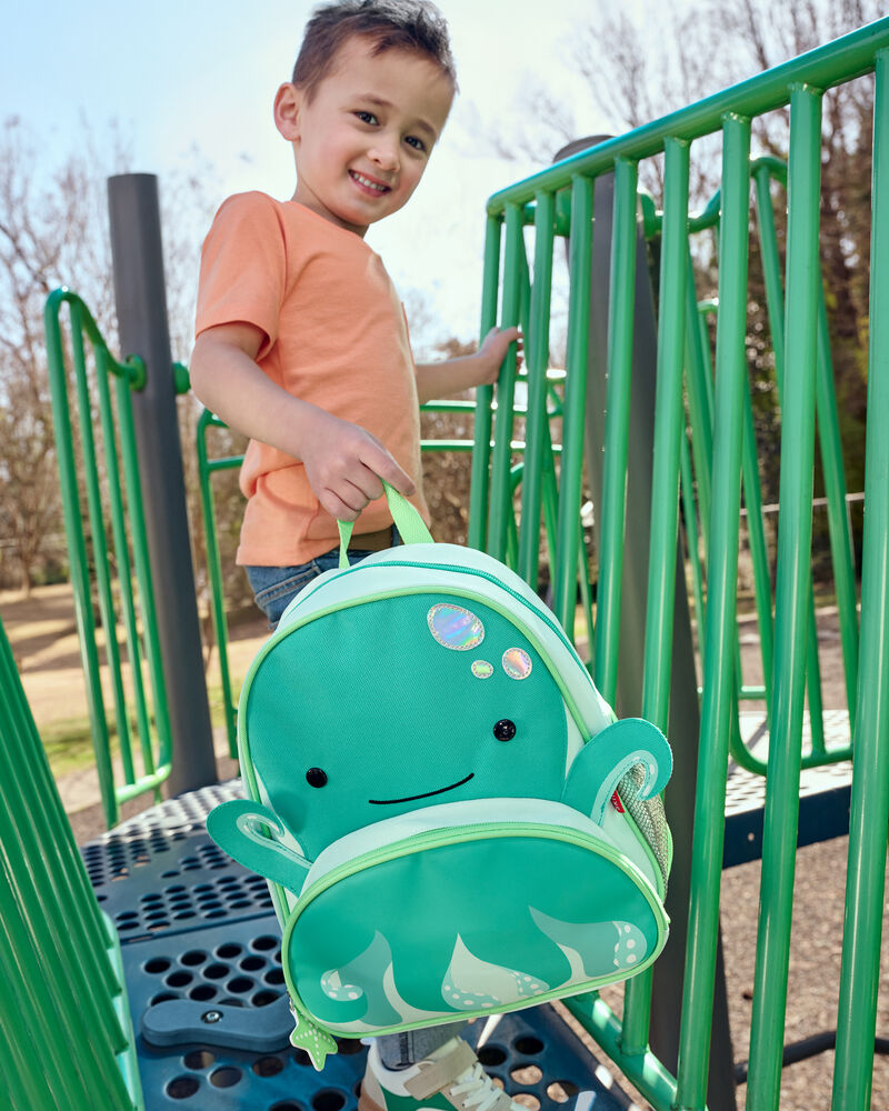 Zoo Little Kid Backpack Octopus, image 3 of 3 slides