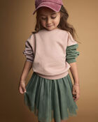 Toute-petit fille - Minijupe Avenue Twirl&trade; avec tulle - Vert olive, image 3 sur 5 diapositives
