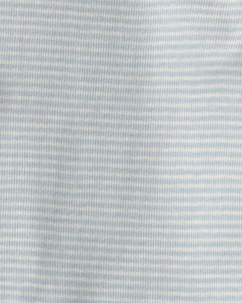 B&eacute;b&eacute; - Ensemble 3 pi&egrave;ces cache-couches et pantalon &agrave; motif de baleine &ndash; Bleu/Ivoire, image 3 sur 4 diapositives