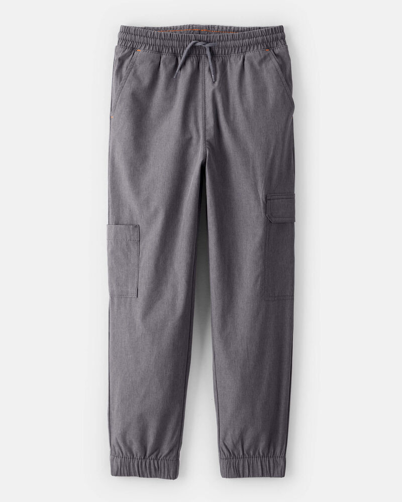 Boys Active Woven Joggers - Grey, image 1 of 6 slides