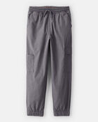 Boys Active Woven Joggers - Grey, image 1 of 6 slides