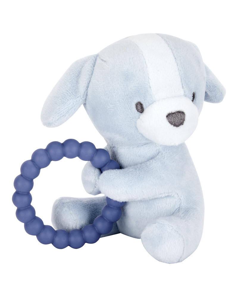 Baby Puppy Plush With Teether, image 1 of 1 slides