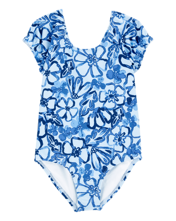 Toddler Floral 1-Piece Swimsuit, 