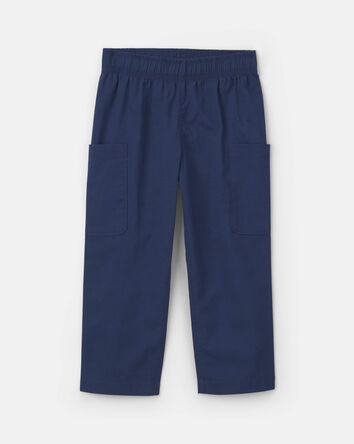 Tout-petit gar&ccedil;on - Ensemble 2 pi&egrave;ces haut manches courtes en chambray et pantalon, 