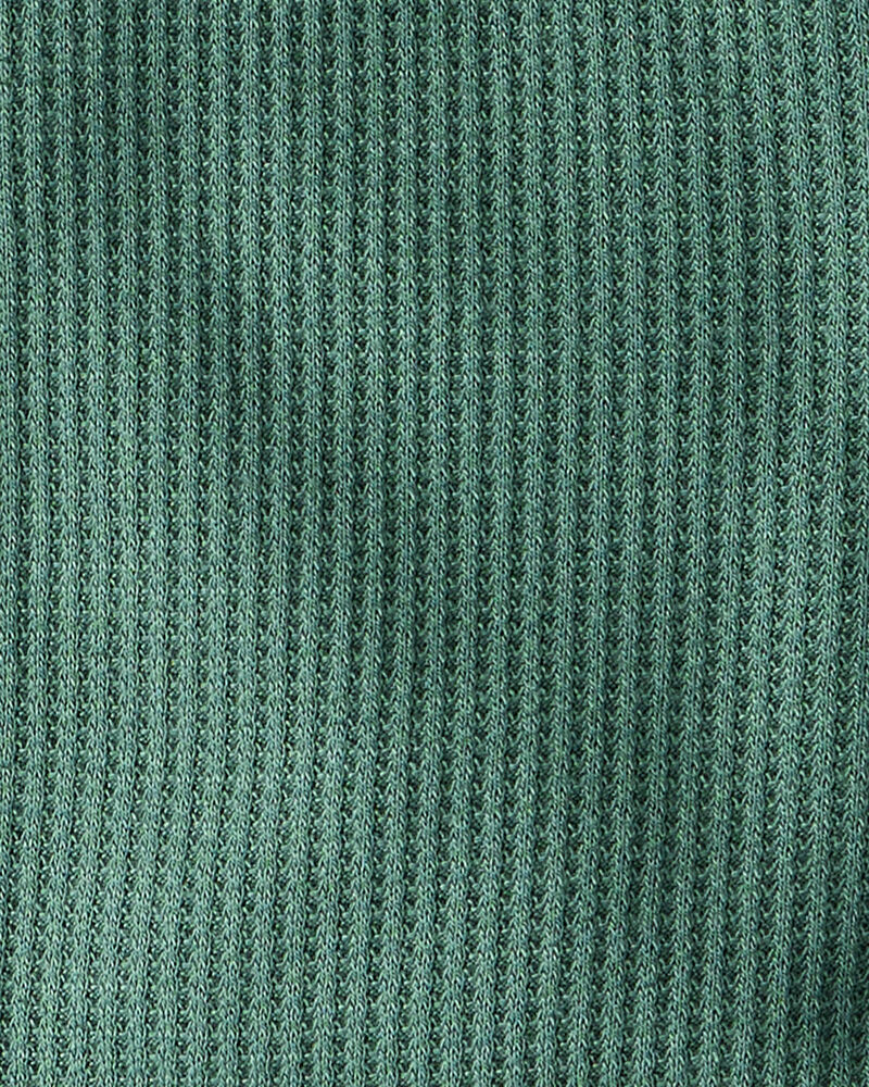 Bébé - Pyjama à manches longues uni PurelySoft - Vert, image 5 sur 6 diapositives