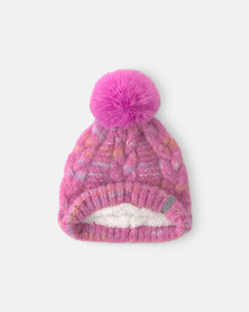 Toddler Girl Kombi Marshmallow Hat - Blush, 