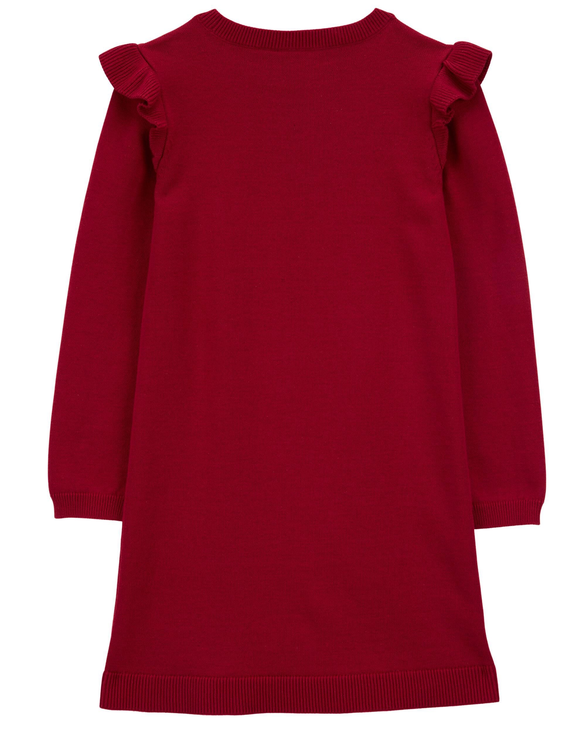 Carters red sweater dress new arrivals