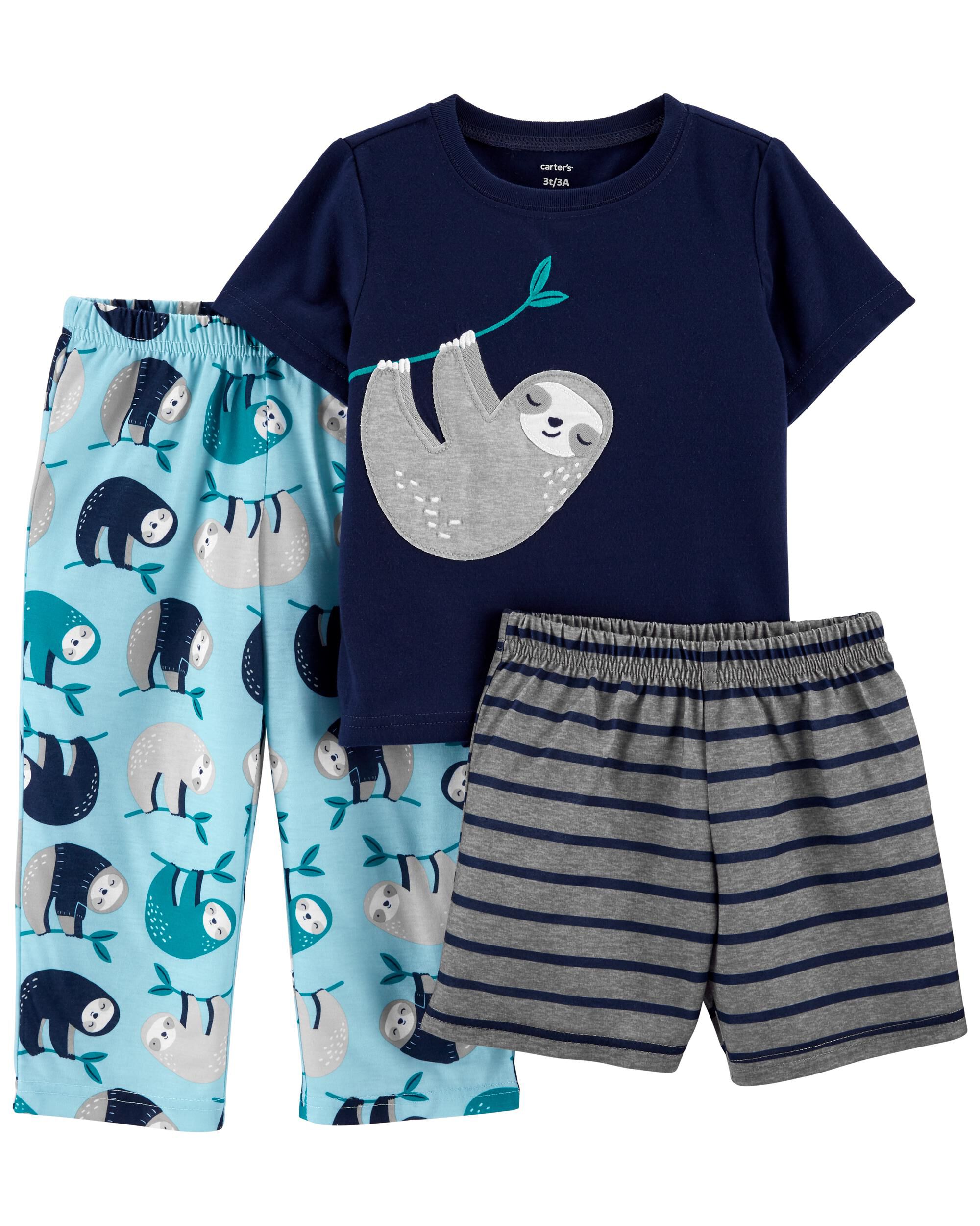 Carters shorts deals pajamas