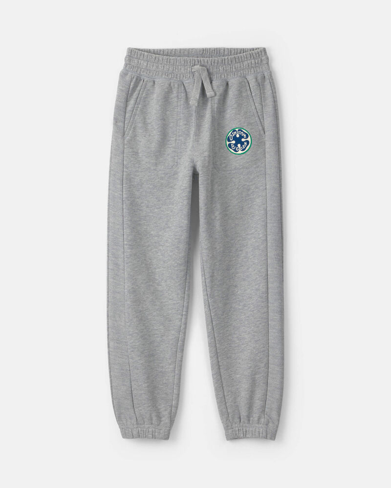 Boys French Terry Joggers - Grey, image 1 of 6 slides