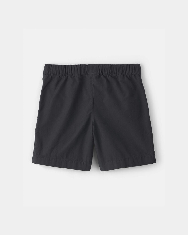 Boys Canvas Shorts - Black, image 2 of 4 slides