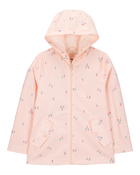 Floral Rain Jacket - Pink, image 1 of 3 slides