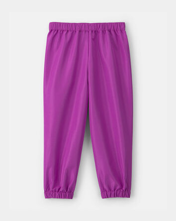 Toddler Girl Splash Pants- Purple, 