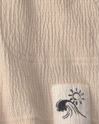Gar&ccedil;ons - Short avec poches &agrave; motif de plage - Beige, image 3 sur 3 diapositives