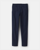 Filles - Pantalon d&rsquo;uniforme &eacute;troit - Bleu marine, image 1 sur 3 diapositives
