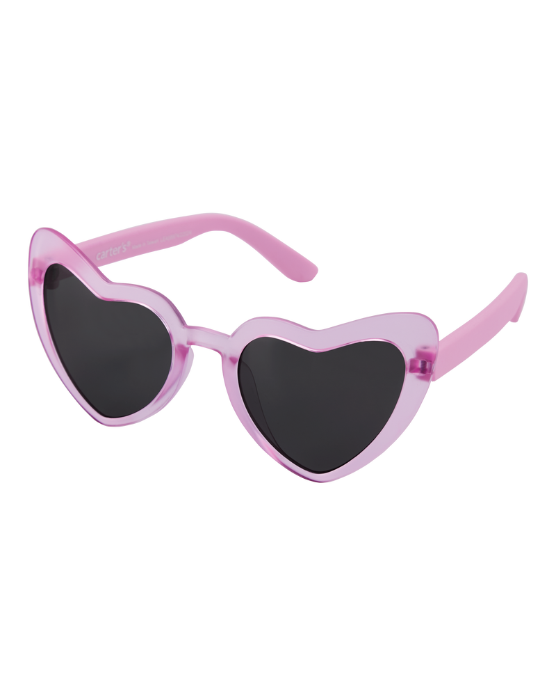 Baby Heart Sunglasses - Pink, image 1 of 1 slides