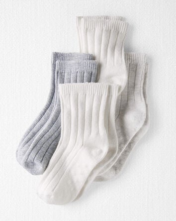 Toddler 4-Pack No-Slip Socks, 