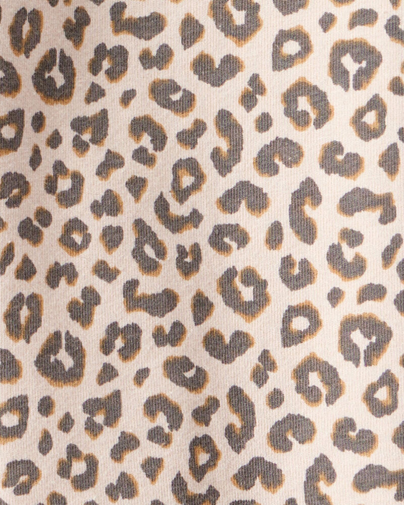 Girls Leopard Print Leggings, image 3 of 4 slides