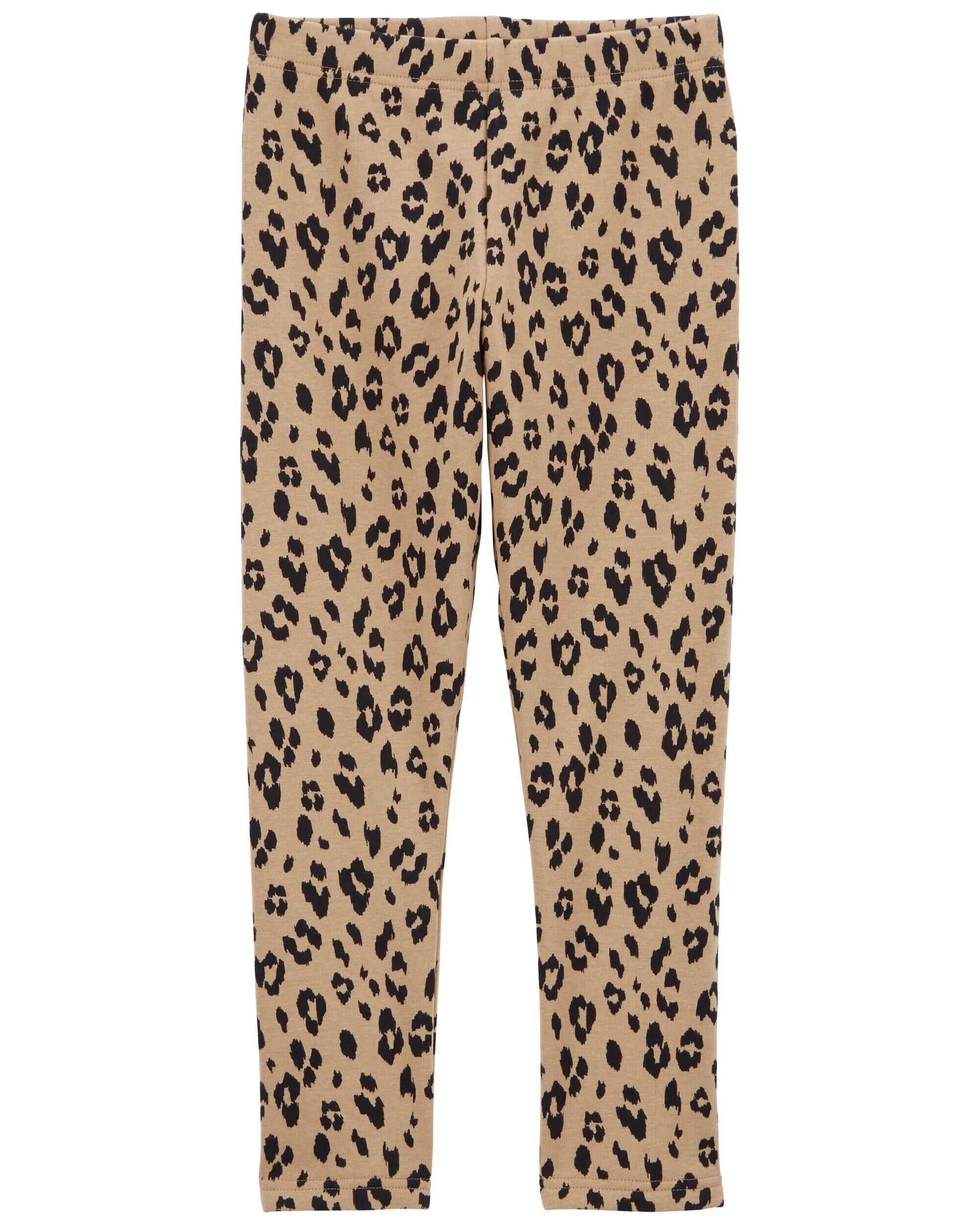 Brown hotsell fleece leggings