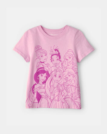 Filles - T-shirt &agrave; imprim&eacute; Disney&copy; Princesses - Rose, 