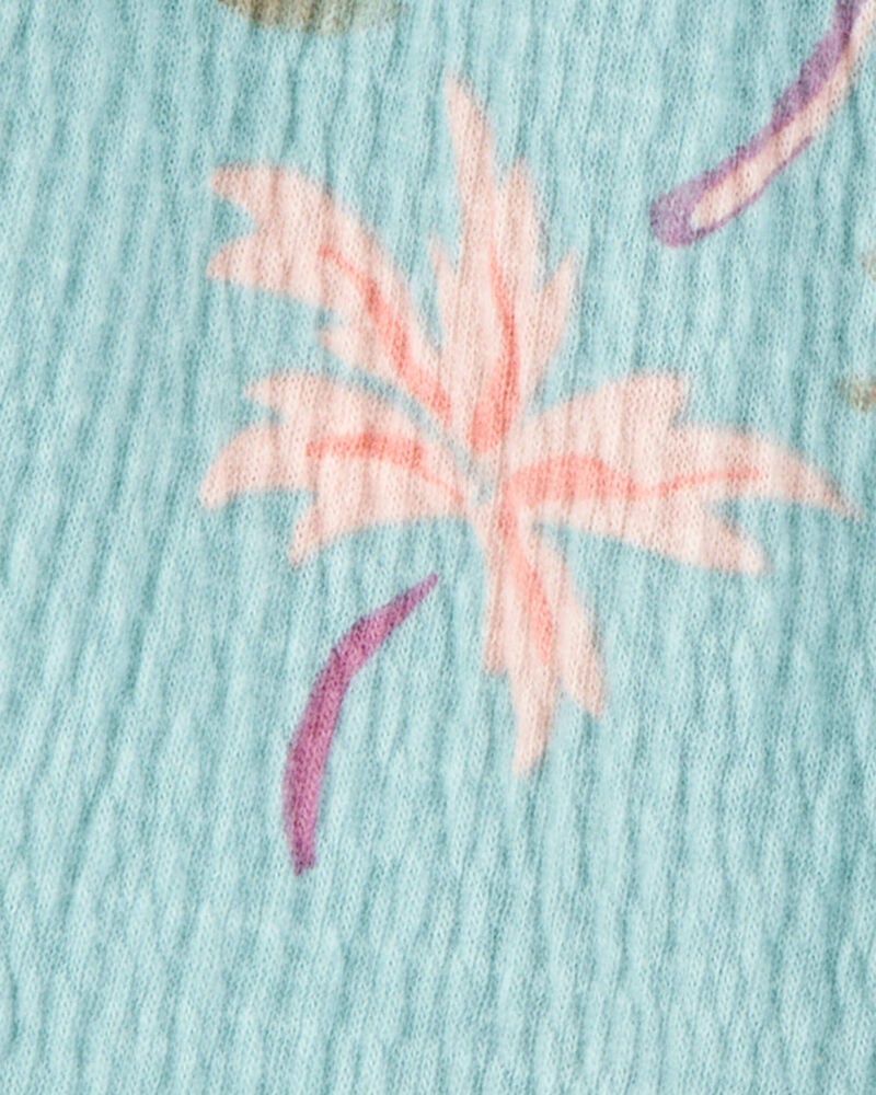 Toddler Floral Play Short, image 3 of 4 slides