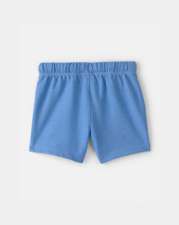 Tout-petit gar&ccedil;on - Shorts en Jersey bouclette - Bleu, 