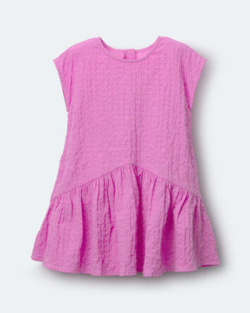 Toddler Girl Asymmetrical Drop-Waist Dress - Purple, 