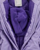Kid 1-Piece Snowsuit With Bonus Hat And Neck Warmer, image 4 of 5 slides