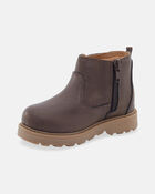 Toddler Boy Ankle Boots - Brown, image 6 of 6 slides