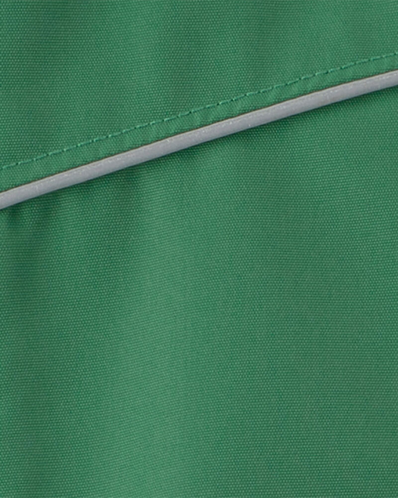 Baby Boy Midweight Fleece Lined Jacket- Green, image 2 of 3 slides