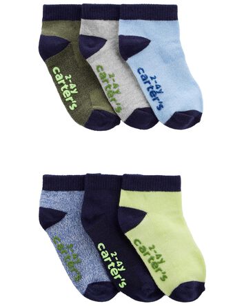 6-Pack Athletic Socks, 