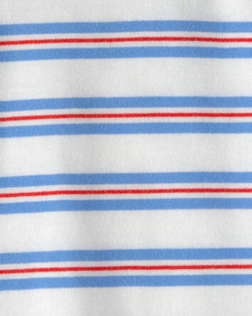 B&eacute;b&eacute; - T-shirt &agrave; rayures - Rouge/Blanc/Bleu, 