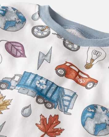 Toddler Organic Cotton Pyjamas Set, 