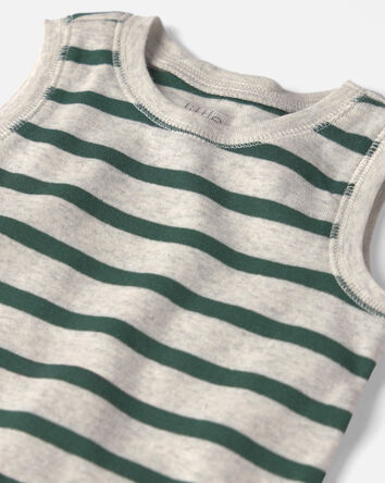 Baby Boy 3-Pack Organic Cotton Bodysuits, 